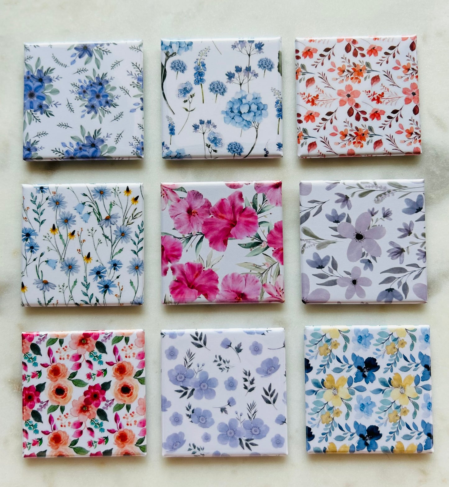Floral Magnets